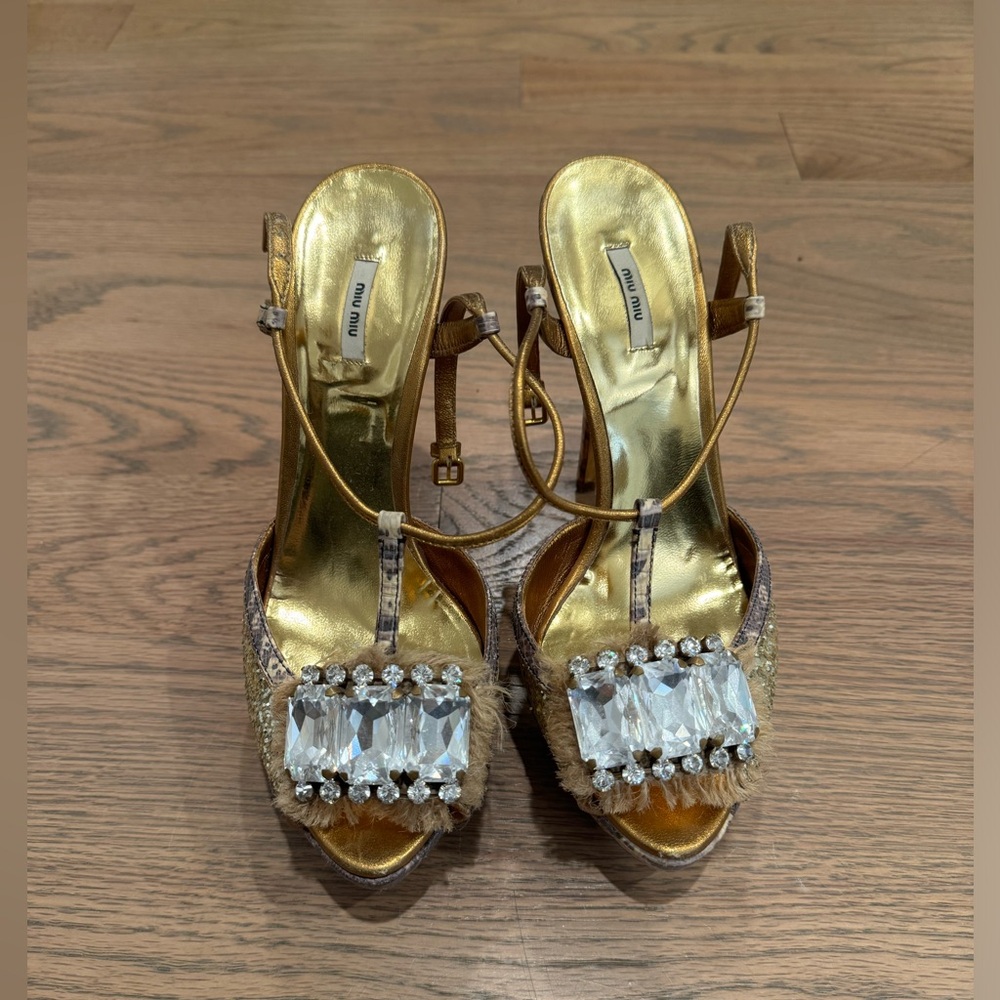 The most beautiful Miu Miu heels!